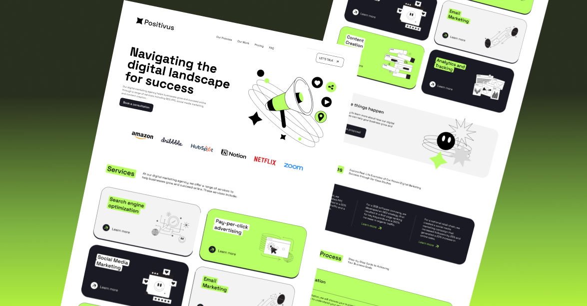 React / Tailwind Landing Page